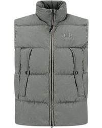 C.P. Company - Quilted Padded Vest - Lyst