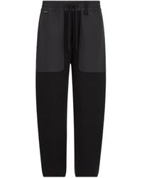 Moncler - Drawstring Panelled Sweatpants - Lyst