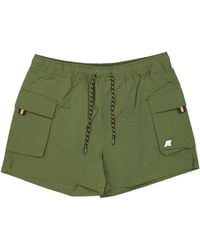 K-Way - Mellow Cargo Swim Shorts - Lyst