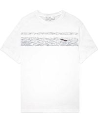 Ferragamo - Logo T-Shirt - Lyst