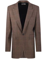 Saint Laurent - Long-Sleeved Suit Jacket - Lyst