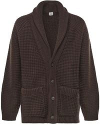 Eleventy - Buttoned V-Neck Knitwear - Lyst