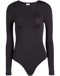 Balenciaga - Solid-Color Stretch Long-Sleeved T-Shirt - Lyst