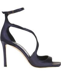 Jimmy Choo - Square-Toe High-Heeled Sandals - Lyst