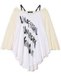 Undercover - Printed Strap Detail T-Shirt - Lyst
