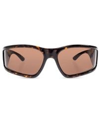 Balenciaga - Tortoiseshell Shield Sunglasses - Lyst
