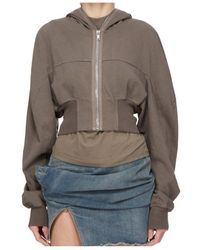 Rick Owens - Zip-Up Hoodie - Lyst