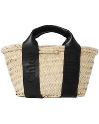 Chloé - Chloé Sense Open Top Small Basket Bag - Lyst