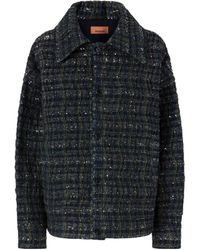 Missoni - Wave Check Patterned Overshirt - Lyst