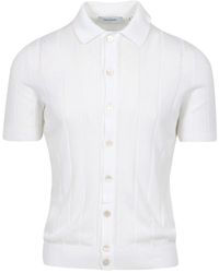 Gran Sasso - Button-Down Knit Shirt - Lyst
