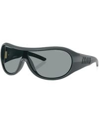 Miu Miu - Eyewear Ivresse Oversized Sunglasses - Lyst