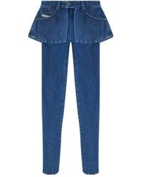 DIESEL - D-Spika Regular Waist Skinny Jeans - Lyst