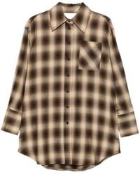 Co. - Long-Sleeved Plaid Shirt - Lyst