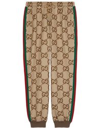 Gucci - Jumbo Gg Track Trousers - Lyst