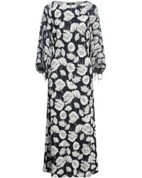 Weekend by Maxmara - Floral Print Trumpet Dress - Lyst