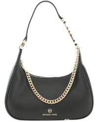 Michael Kors - Michael Logo Plaque Zip-Up Shoulder Bag - Lyst