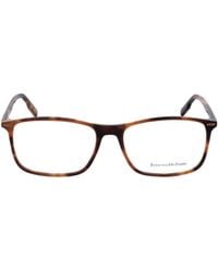 ZEGNA - Rectangle-Frame Glasses - Lyst