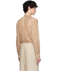 Valentino - All-Over Patterned Button-Up Shirt - Lyst
