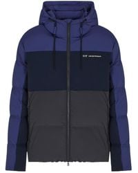 EA7 - Athletic Colour Block Jacket - Lyst