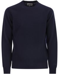 MC2 Saint Barth - Ribbed Crewneck Knitwear - Lyst