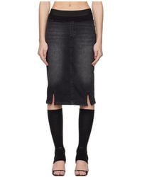 PROTOTYPES - Waistband Denim Skirt - Lyst
