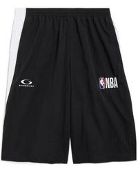 Balenciaga - Nba Logo Basketball Shorts - Lyst