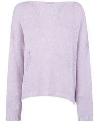Roberto Collina - Boat Neck Knit Pullover - Lyst