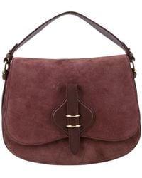 Coccinelle - Mavery Suede Leather Crossbody Bag - Lyst