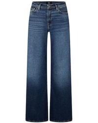 7 For All Mankind - Belt Loop Jeans - Lyst