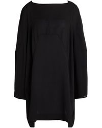 Rick Owens - Solid Color Wool Dress - Lyst