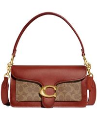 COACH - Logo Shoulder Bag - Lyst