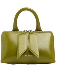 The Attico - Mini Friday Leather Top Handle Bag - Lyst