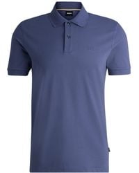 BOSS - Minimalist Polo Shirt - Lyst