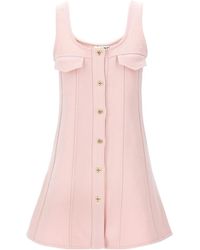 Ganni - Sleeveless Mini Dress - Lyst
