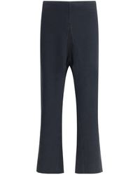 Maison Margiela - Mid-Rise Flared Leg Trousers - Lyst