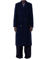 The Row - Bamira Double-Breasted Wool Coat - Lyst