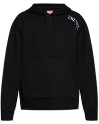 DIESEL - S-Macs-Hood-T2 Drawstring Hoodie - Lyst