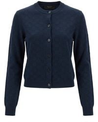Gucci - Gg Fine Jacquard Cardigan - Lyst