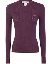 Twinset - Ribbed Knit Sweater - Lyst