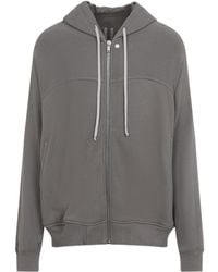 Rick Owens - Zip-Up Drawstring Hoodie - Lyst