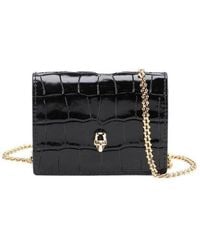 McQueen - Skull Chain Wallet - Lyst