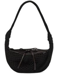 Lemaire - Fortune Croissant Filt Shoulder Bag - Lyst