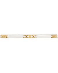 Celine - Small Gourmette Triomphe Adjustable Belt - Lyst
