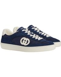 Gucci - Interlocking G Low-Top Sneakers - Lyst