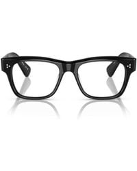 Oliver Peoples - Birell Square-Frame Glasses - Lyst