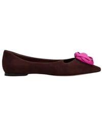 Roger Vivier - Cut-Out Detailed Flat Shoes - Lyst