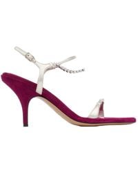 Chloé - Chloé Zia Heeled Sandals - Lyst