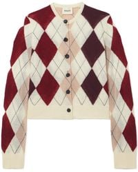 KHAITE - Long-Sleeved Cardigan - Lyst