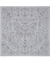 Dior - Esque Butterfly 90 Square Scarf - Lyst