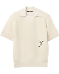 Jacquemus - The J Knitted Polo Shirt - Lyst